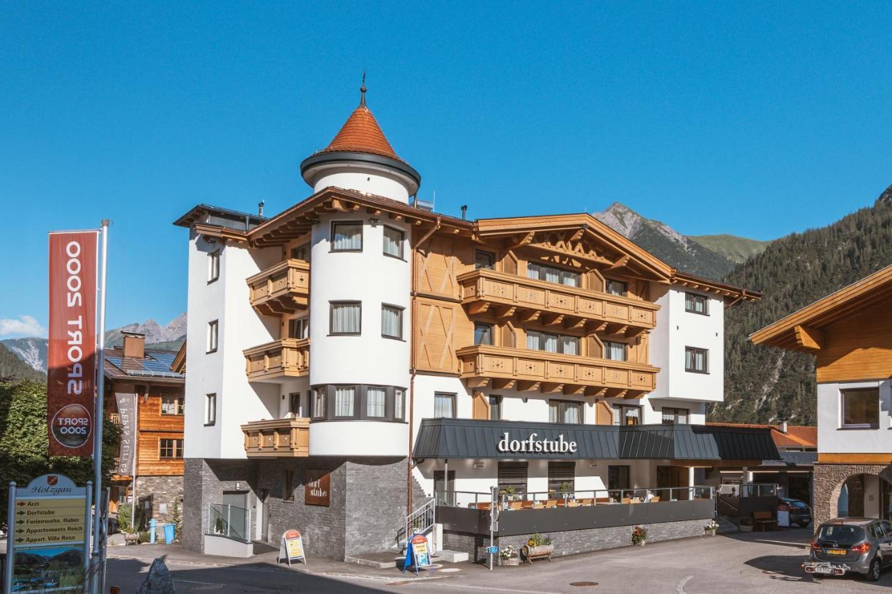 Dorfstube Hotell Holzgau Exteriör bild